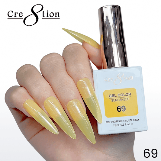 Cre8tion Hema Free Semi-Sheer 0.5oz - Neon Series 69