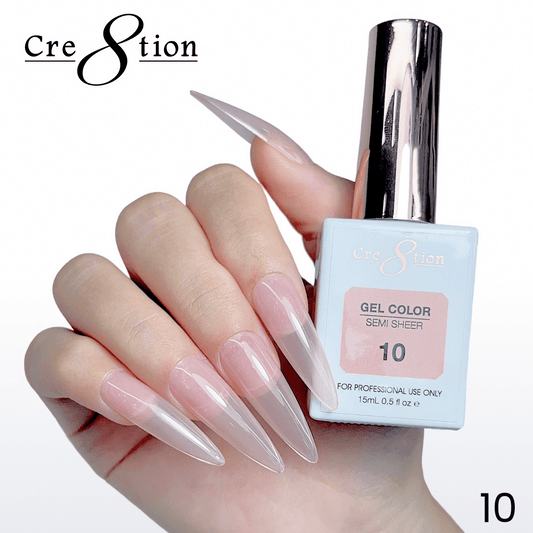Cre8tion Hema Free Semi-Sheer 0.5oz - Nude Series 10