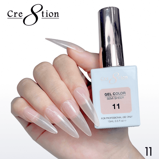 Cre8tion Hema Free Semi-Sheer 0.5oz - Nude Series 11