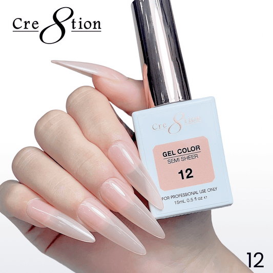 Cre8tion Hema Free Semi-Sheer 0.5oz - Nude Series 12