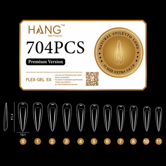 HANG TIP FLEX-GEL EX - STILETTO LONG Buy 5 Get 1 Free