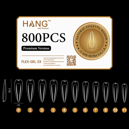 HANG TIP FLEX-GEL EX - STILETTO MEDIUM Buy 5 Get 1 Free