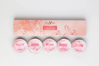 Cre8tion Luxury Pink Diamond Pedicure Spa, CASE (Pk: 99sets/case)