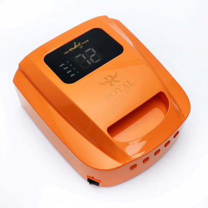 Royal Signia Pro UV/LED Nail Lamp – Orange | Professional Gel Nail Dryer for Salon