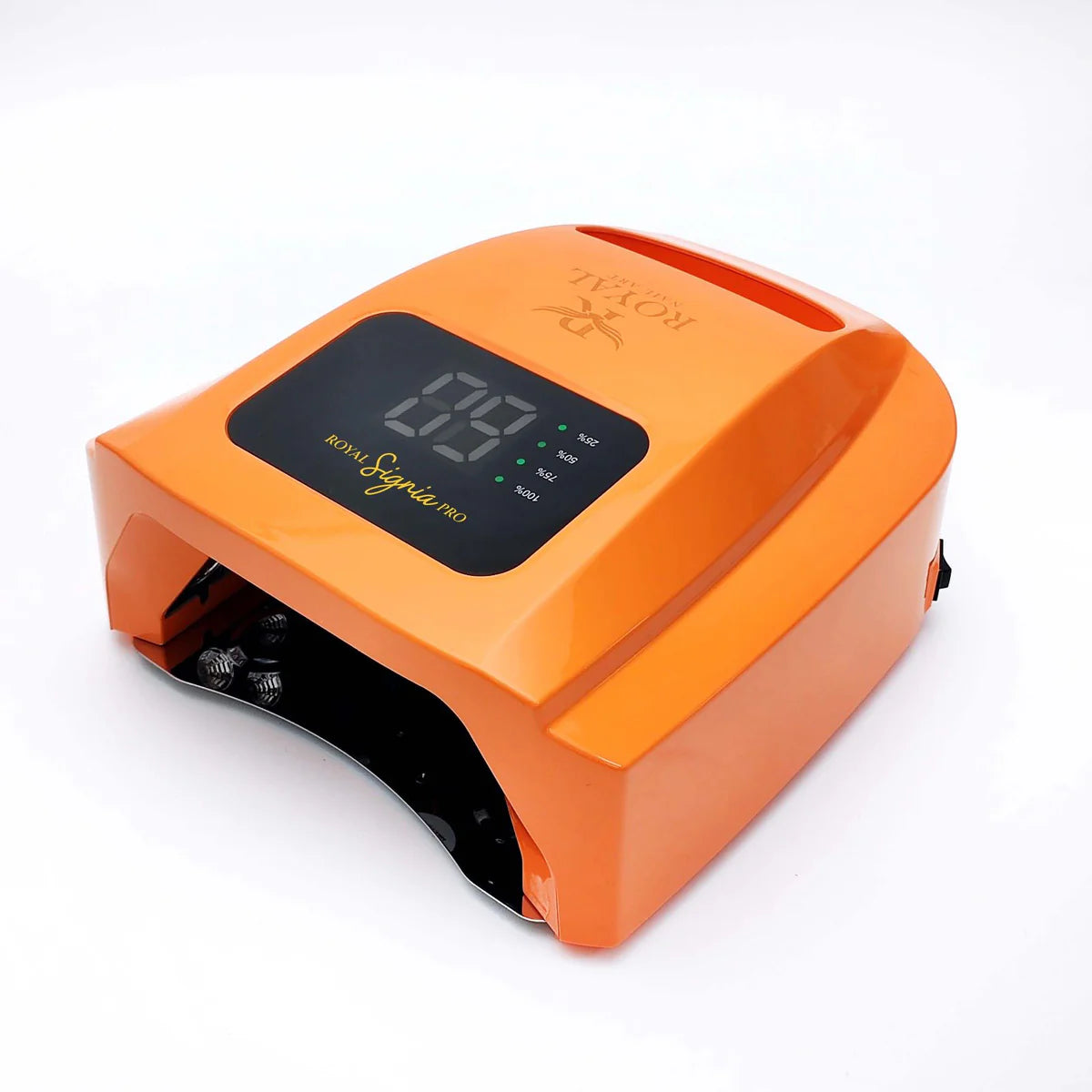 Royal Signia Pro UV/LED Nail Lamp – Orange | Professional Gel Nail Dryer for Salon