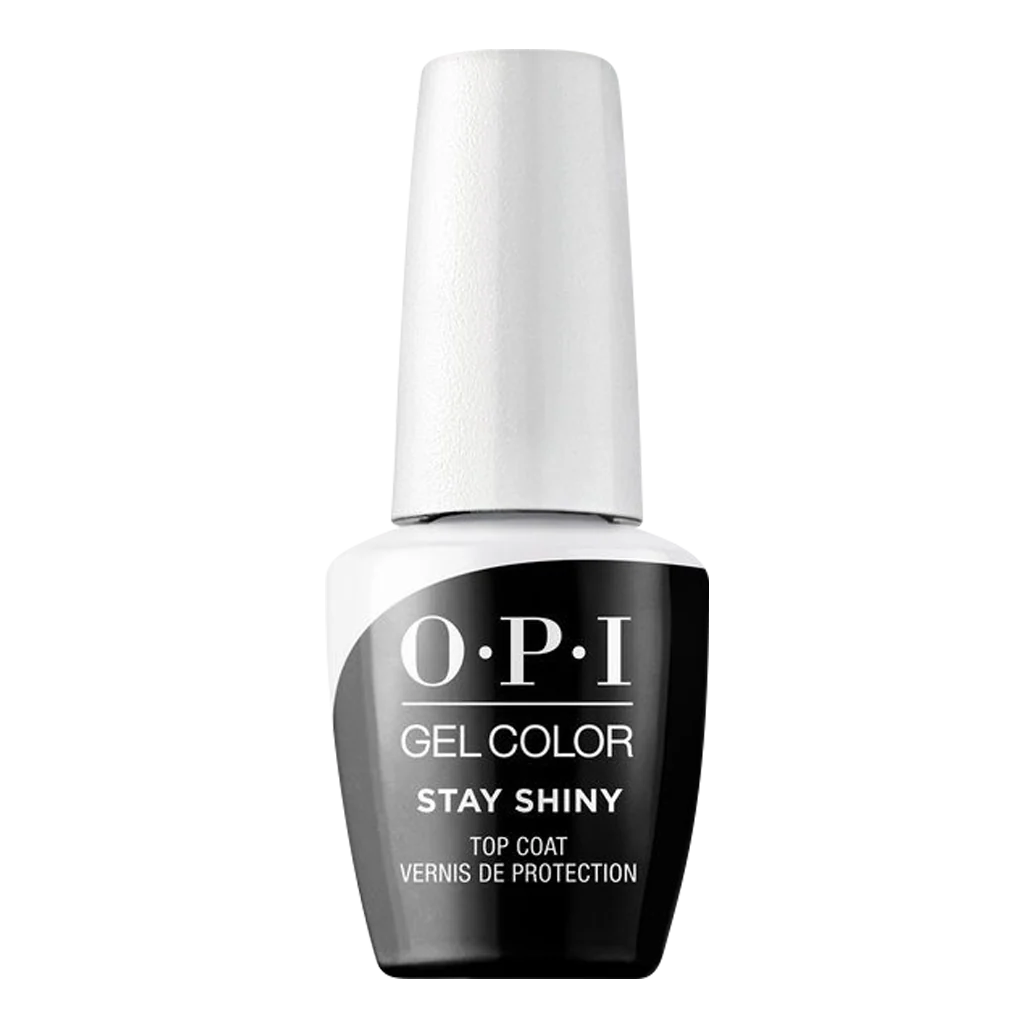OPI Top Coat Gel, GC003, Stay Shiny Top, 0.5oz