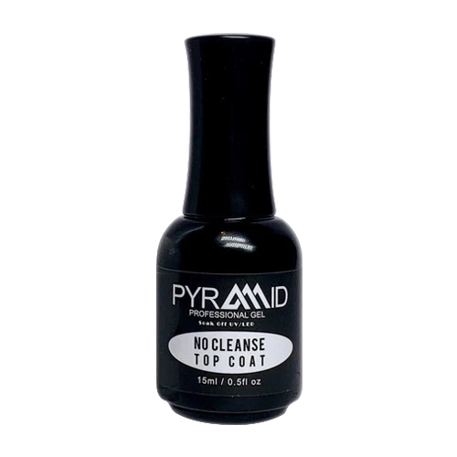 Pyramid Top Coat No Cleanse, 0.5oz (Pk: 240 pcs/case)