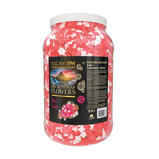 Soap Flowers Hot Lava