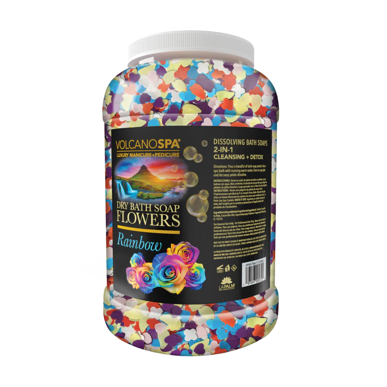 Soap Flowers Rainbow