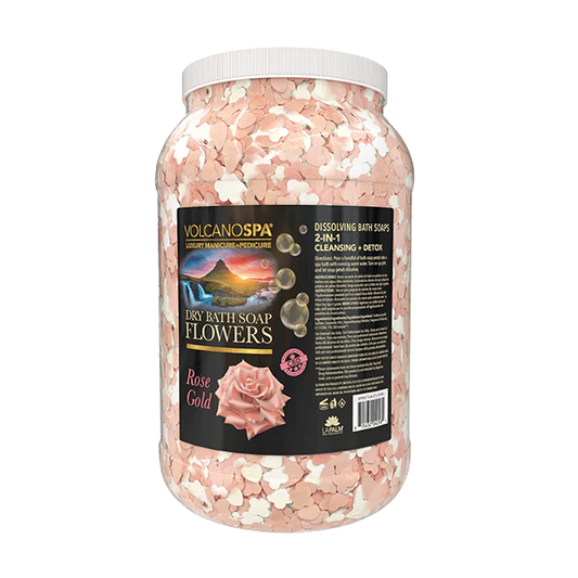 Soap Flowers Rose Gold