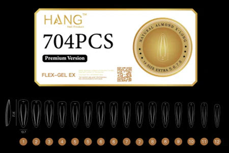 HANG TIP FLEX-GEL EX - ALMOND X-LONG