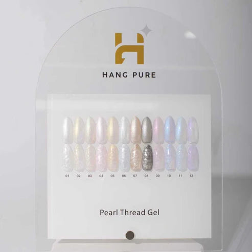 Pearl Thread 18ml Gel Polish Collection – 12 Colors ( 1 - 12)