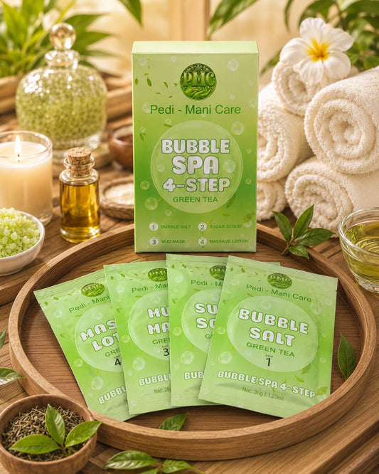 Bubble Spa 4-Step Green Tea Case 100pcs