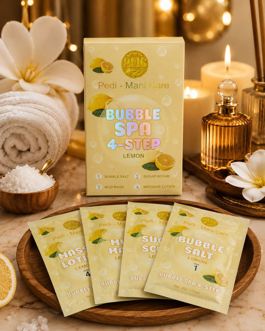 Bubble Spa 4-Step Lemon Case 100pcs
