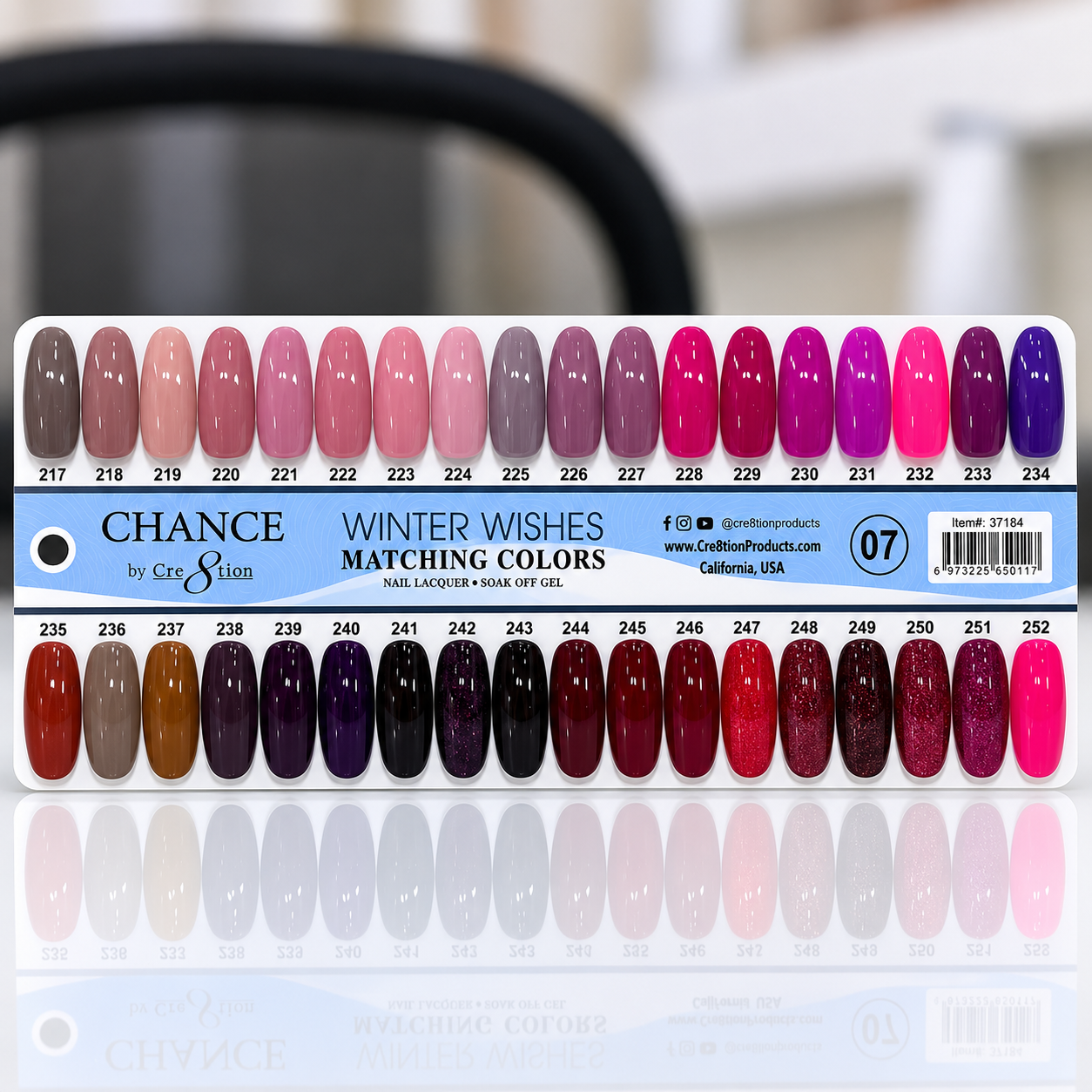 Chance Matching - 36 Colors #217 - #252 - Winter Wishes