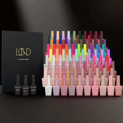 Chaun Legend - Gel Polish 0.5oz - Full Set 150 Colors