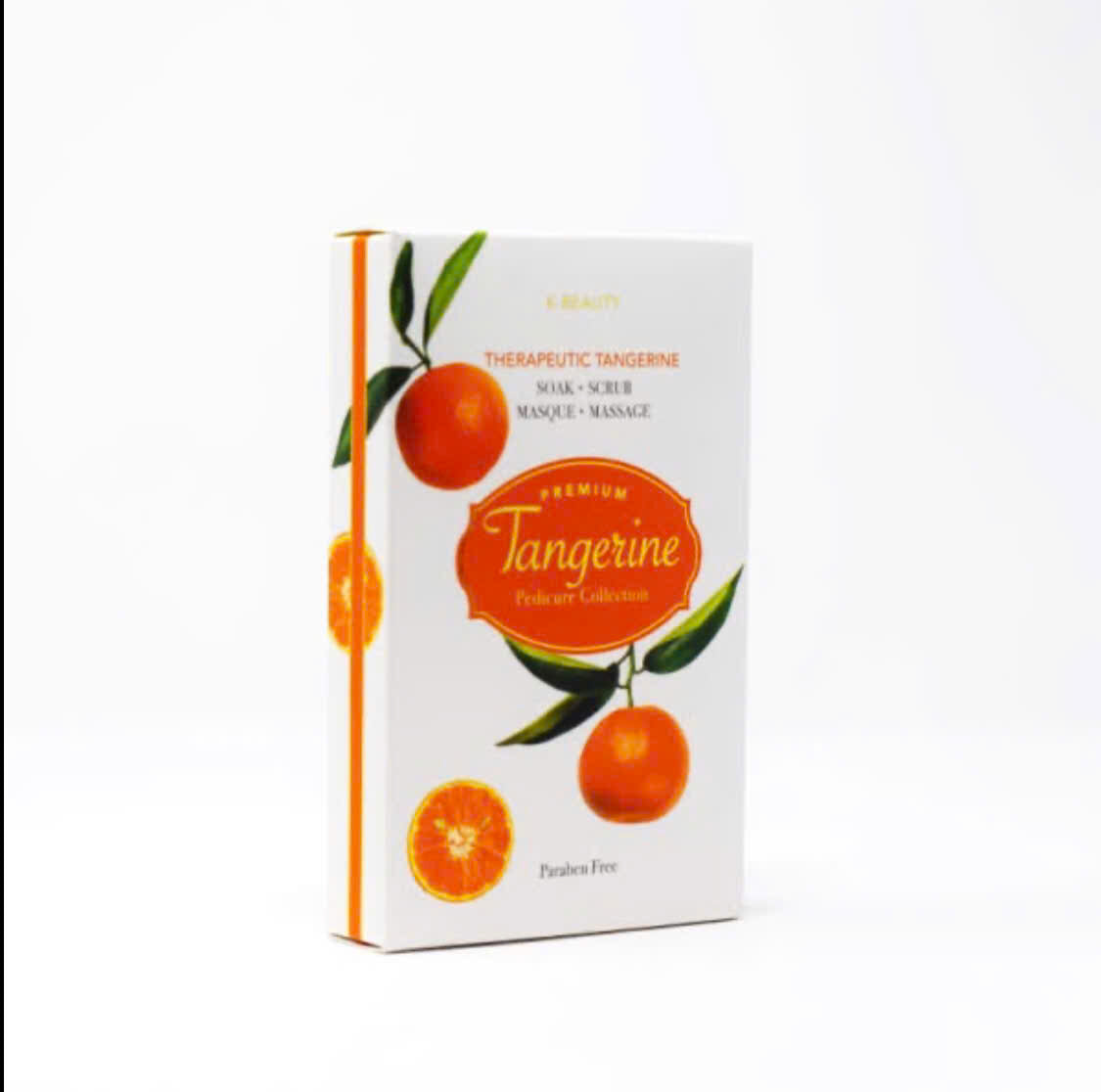 Codi Pedicure Set 4 Steps, CASE, Tangerine, 120 Boxes/case