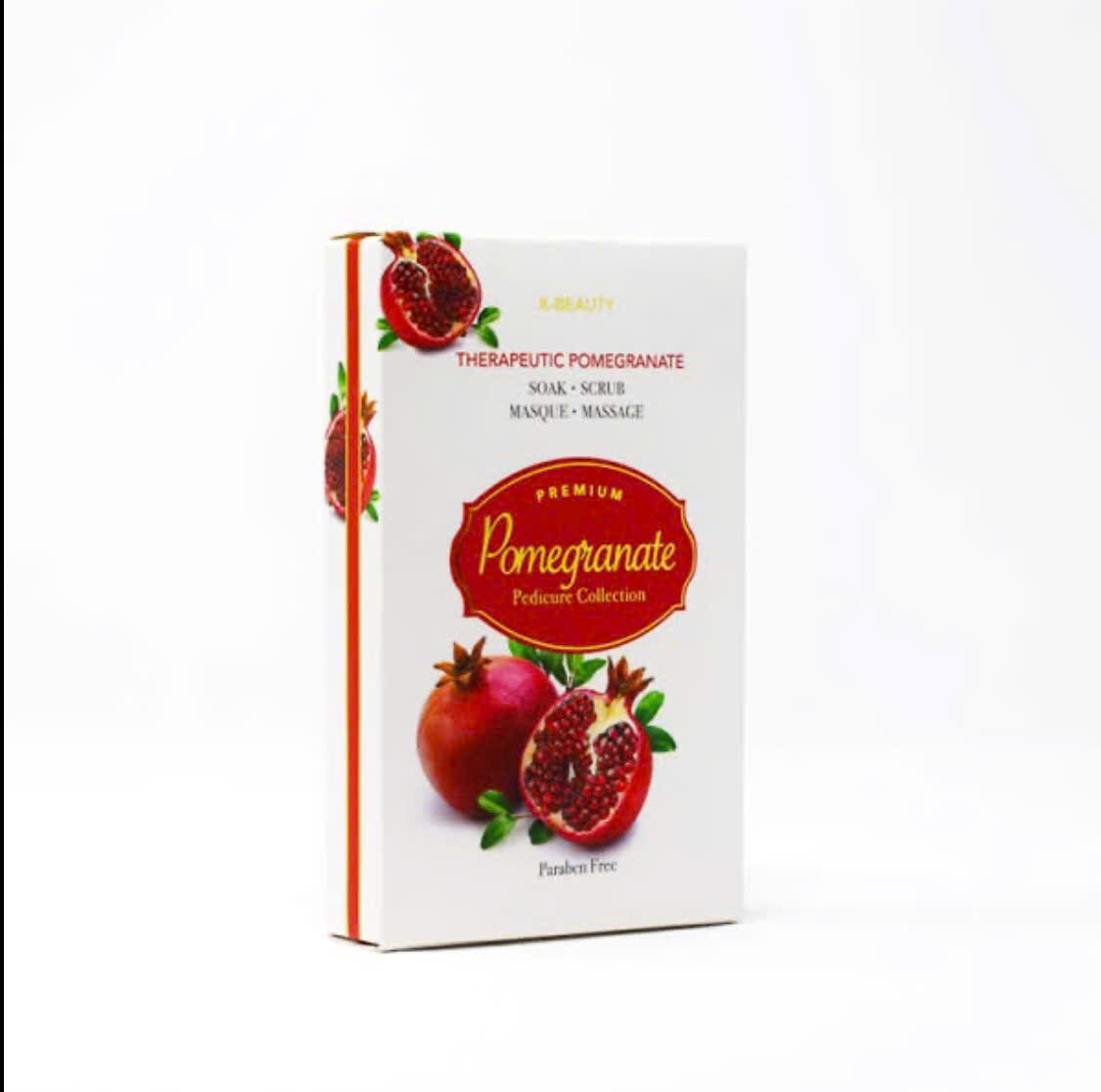 Codi Pedicure Set 4 Steps, CASE, Pomegranate, 120 Boxes/case