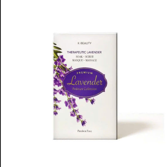 Codi Pedicure Set 4 Steps, CASE, Lavender, 120 Boxes/case