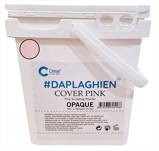 Chisel POWDER (Dap La Ghien) 5lbs, PINK & WHITE Collection, COVER PINK