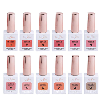 Cre8tion Hema Free Semi-Sheer Collection 0.5oz - 72 Colors