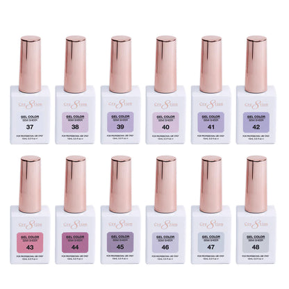 Cre8tion Hema Free Semi-Sheer Collection 0.5oz - 72 Colors