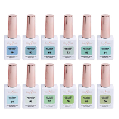 Cre8tion Hema Free Semi-Sheer Collection 0.5oz - 72 Colors