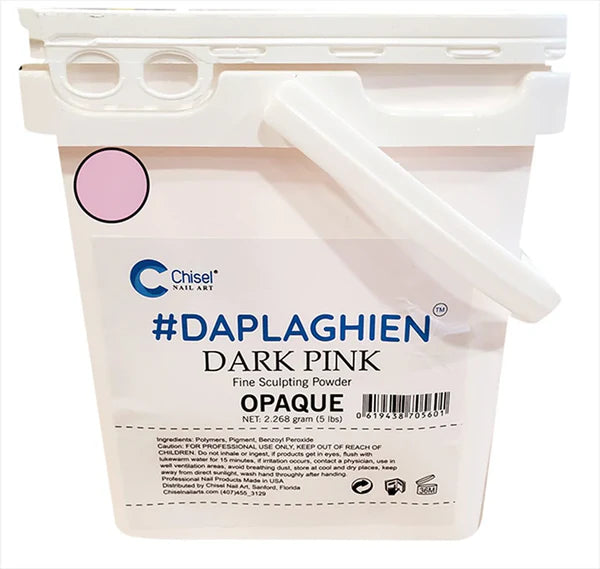 Chisel POWDER (Dap La Ghien) 5lbs | Pink & White Collection Professional Nail Powder