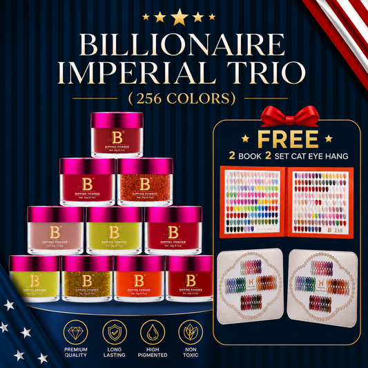 Billionaire Imperial Matching Trio Collection – 256 Colors 4in1