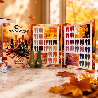 Chisel Fallen in Love Collection - Gel Polish Set (36 Colors, 0.5 oz / 15ml each)