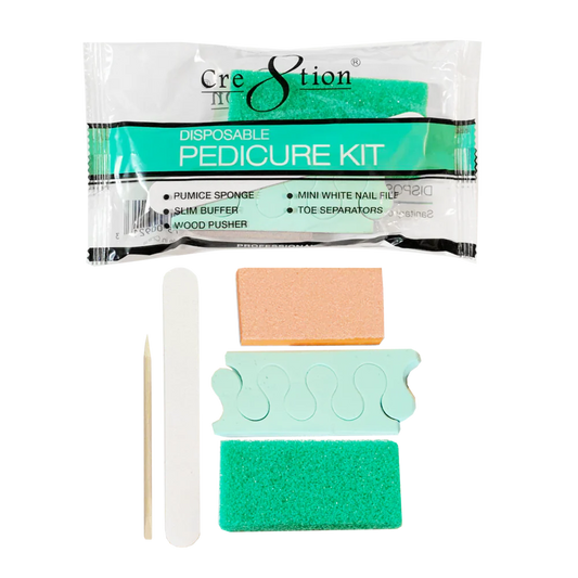 Cre8tion Disposable Pedicure Kit B, CASE (Packing: 200 sets/case)