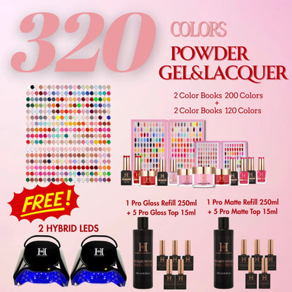 Honey's Phan Full Set 320 Colors 4in1