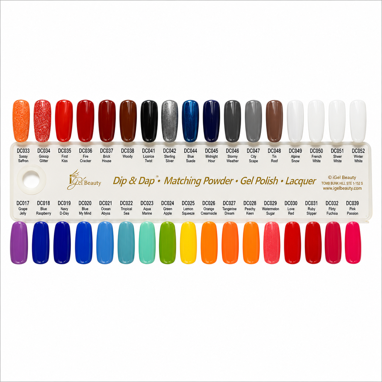 iGel Full Line 31 Colors 217 - 247