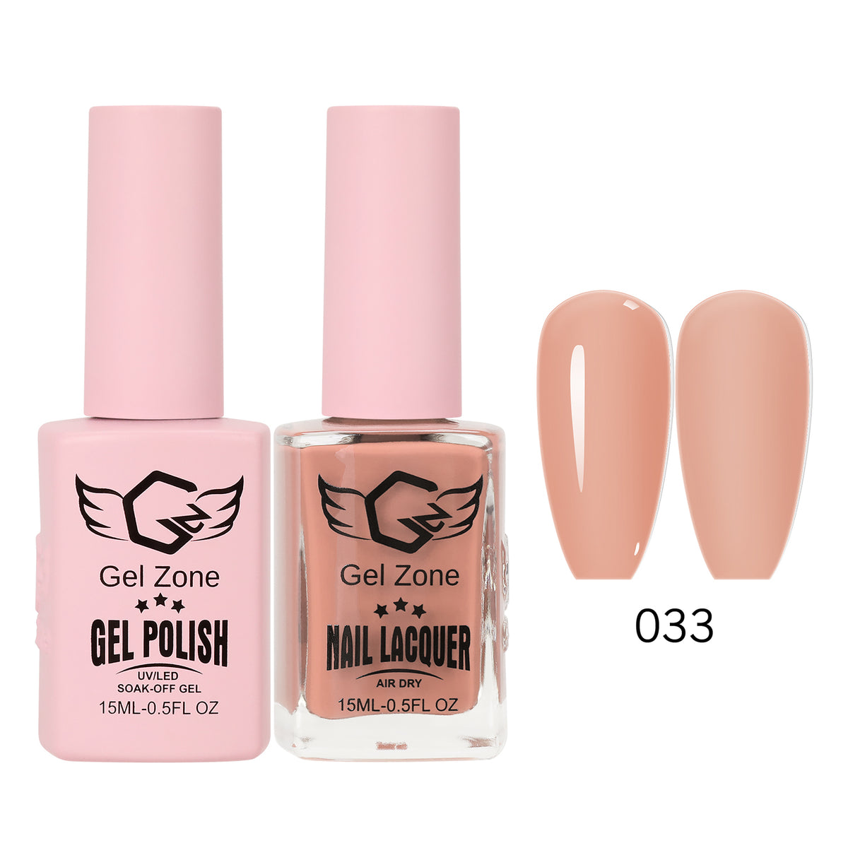 ZONE Gel Polish & Nail Lacquer - 033