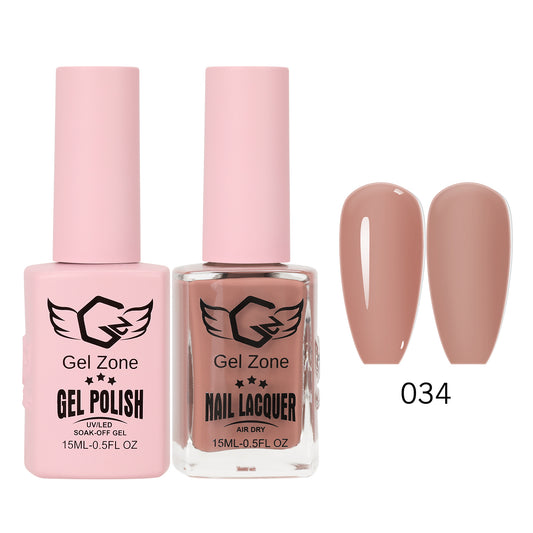 ZONE Gel Polish & Nail Lacquer - 034