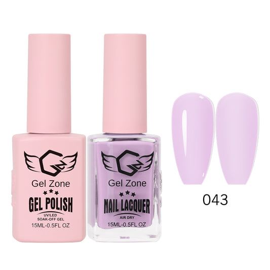 ZONE Gel Polish & Nail Lacquer - 043