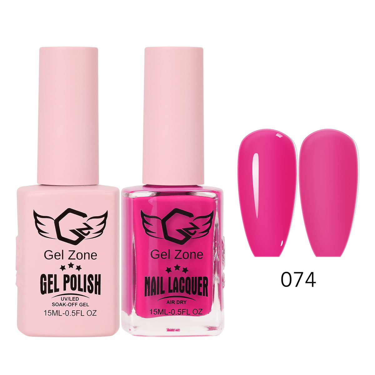 ZONE Gel Polish & Nail Lacquer - 074