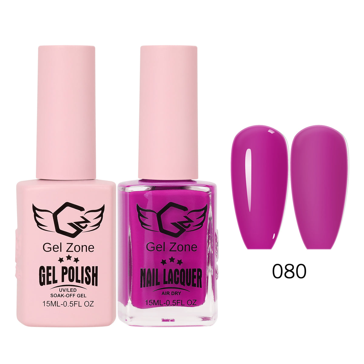 ZONE Gel Polish & Nail Lacquer - 080