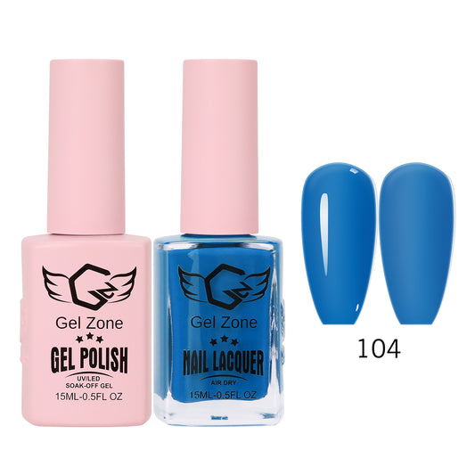 ZONE Gel Polish & Nail Lacquer - 104