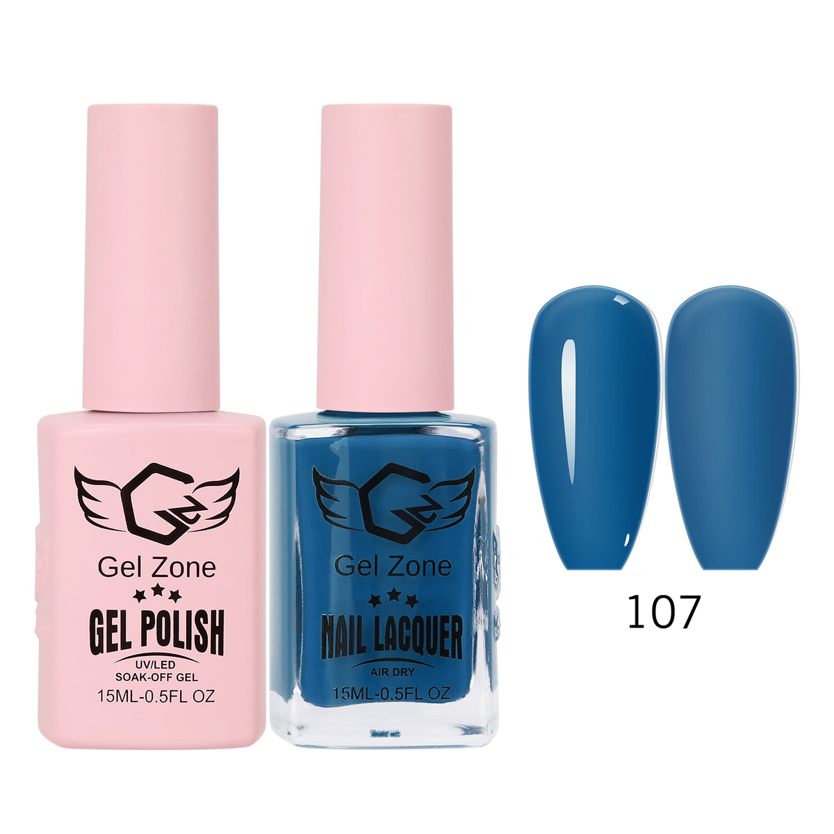 ZONE Gel Polish & Nail Lacquer - 107