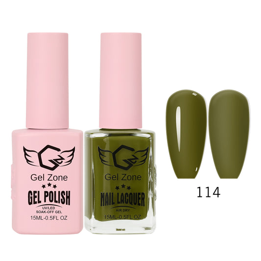 ZONE Gel Polish & Nail Lacquer - 114