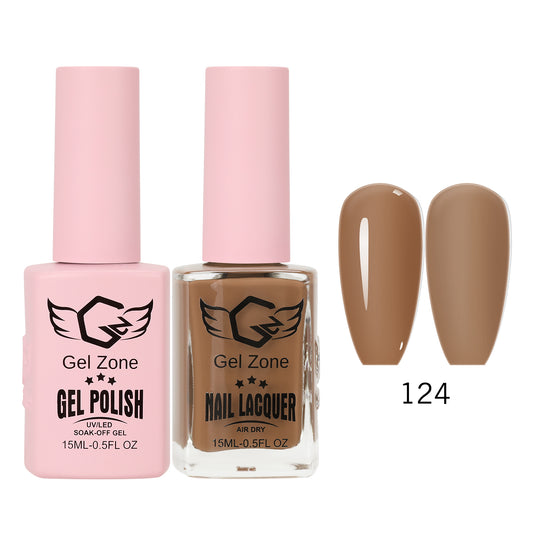 ZONE Gel Polish & Nail Lacquer - 124