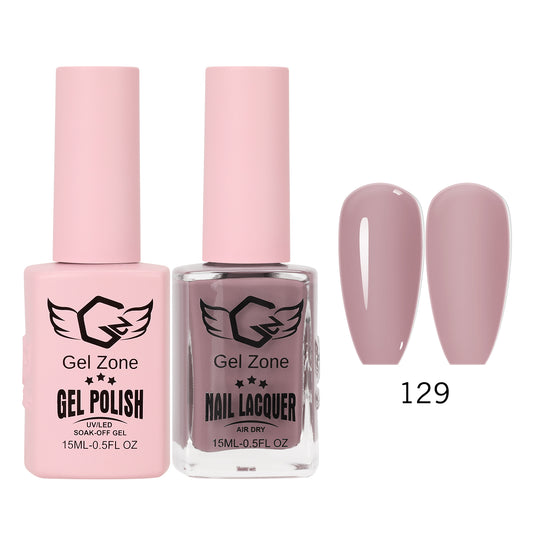 ZONE Gel Polish & Nail Lacquer - 129