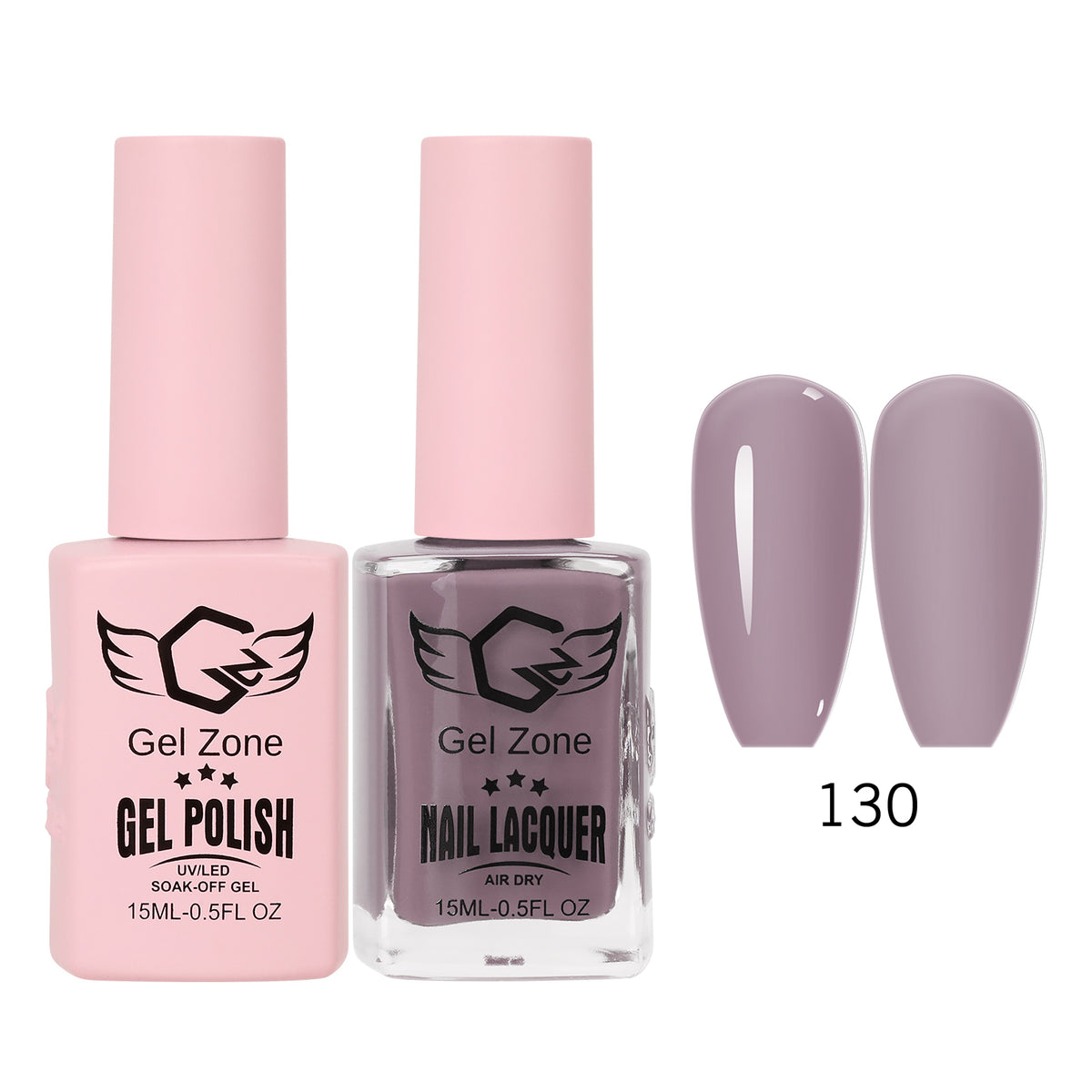 ZONE Gel Polish & Nail Lacquer - 130