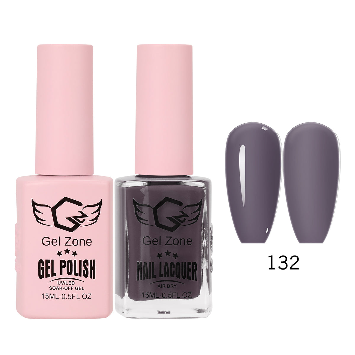 ZONE Gel Polish & Nail Lacquer - 132