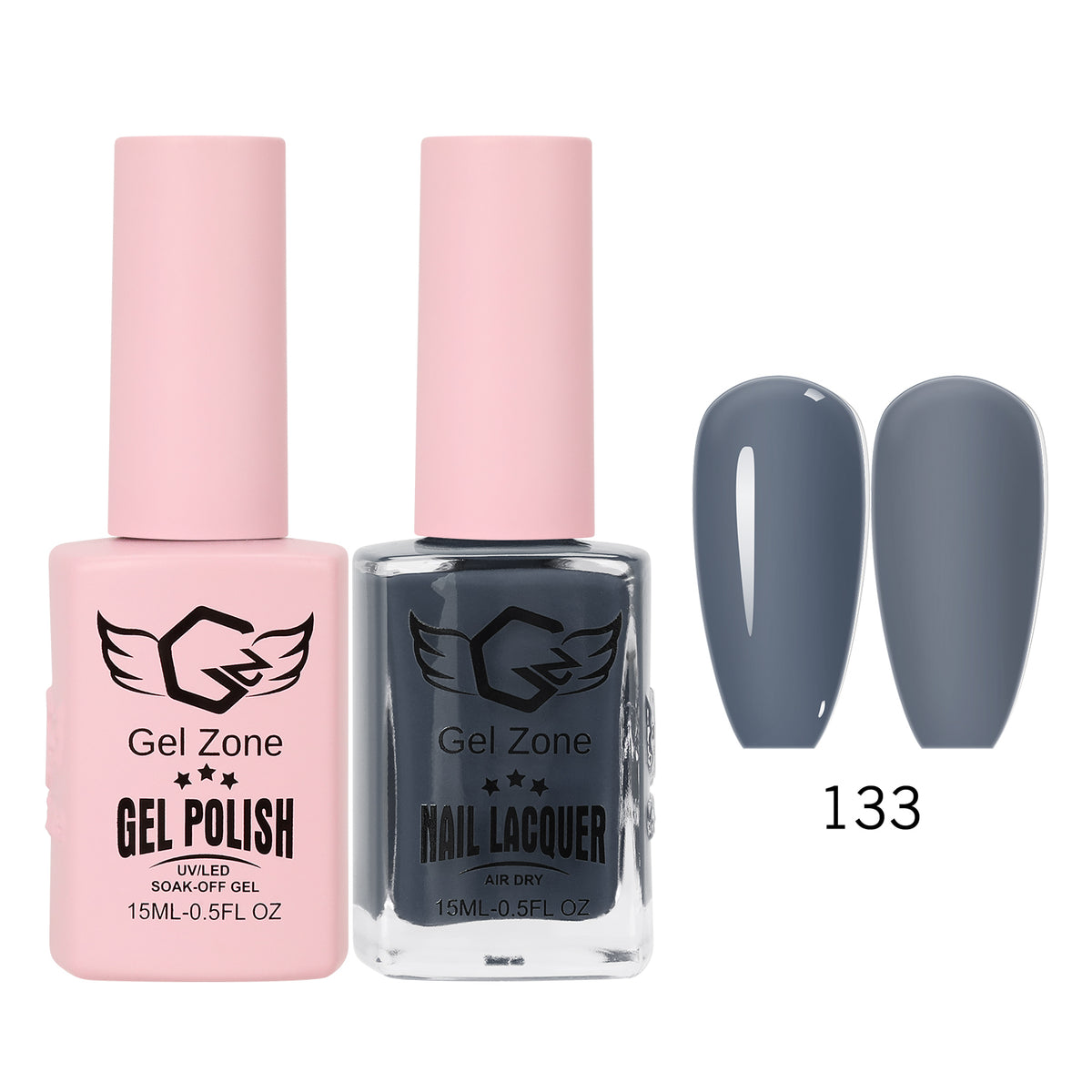 ZONE Gel Polish & Nail Lacquer - 133