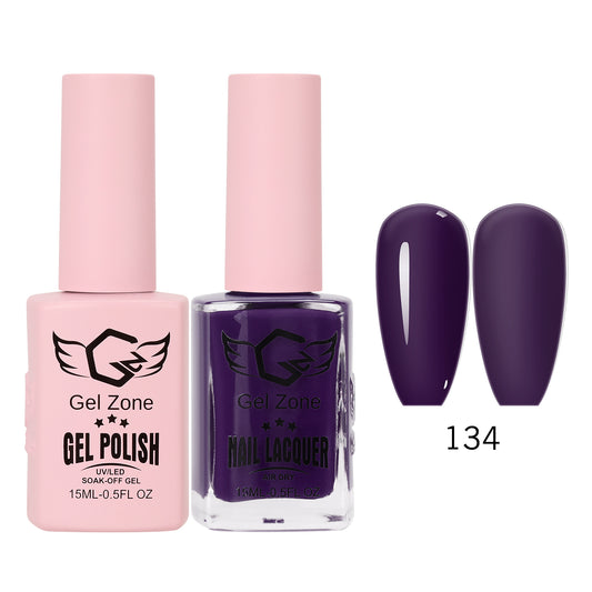 ZONE Gel Polish & Nail Lacquer - 134