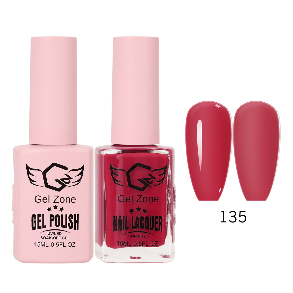 ZONE Gel Polish & Nail Lacquer - 135