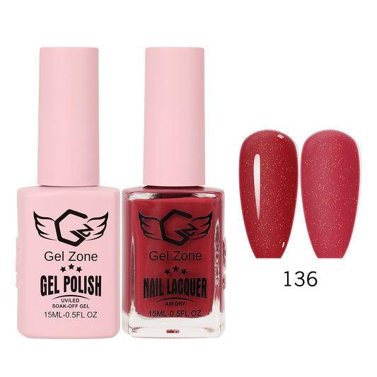 ZONE Gel Polish & Nail Lacquer - 136