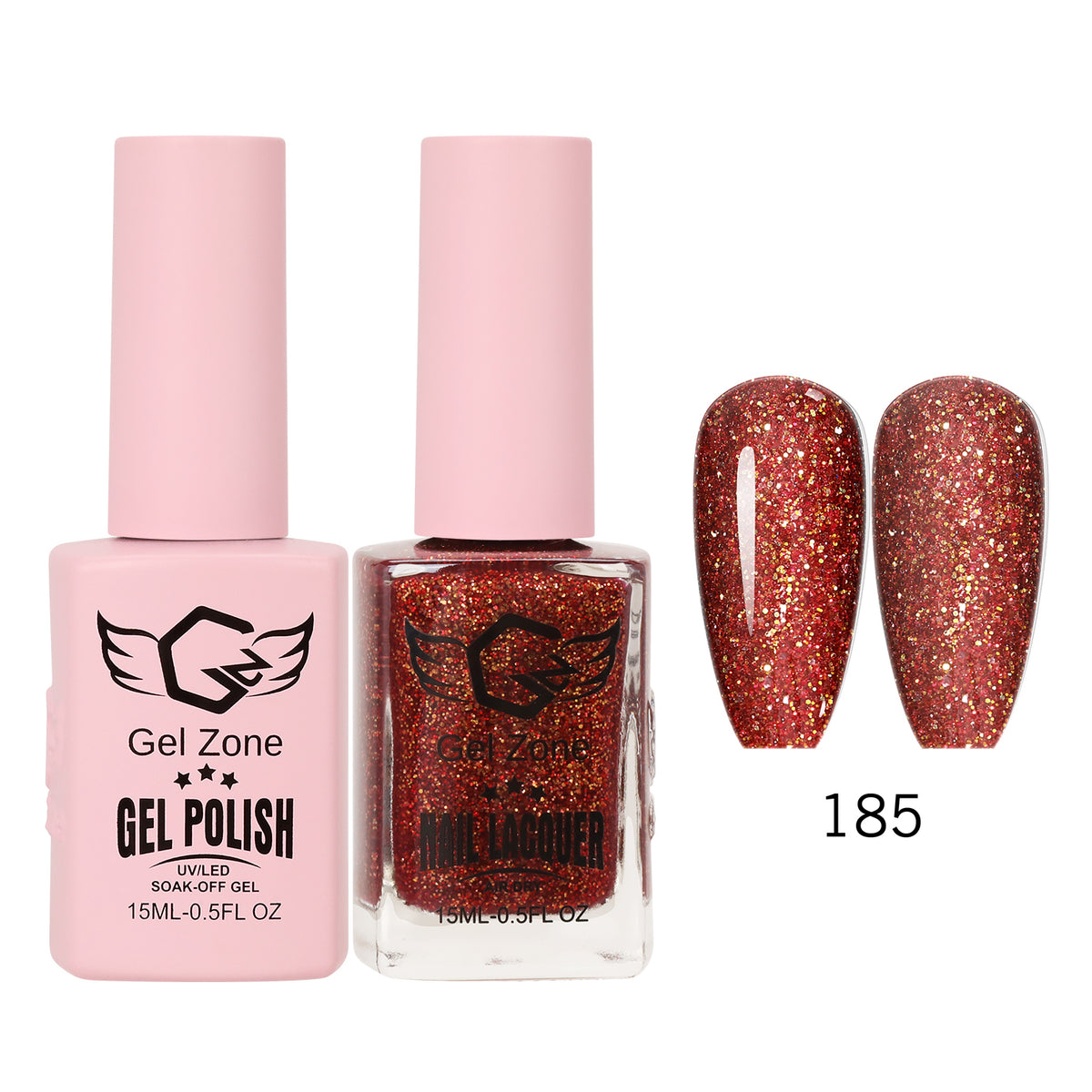 ZONE Gel Polish & Nail Lacquer - 185